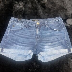 Kancan Hemmed Denim Shorts Size 13